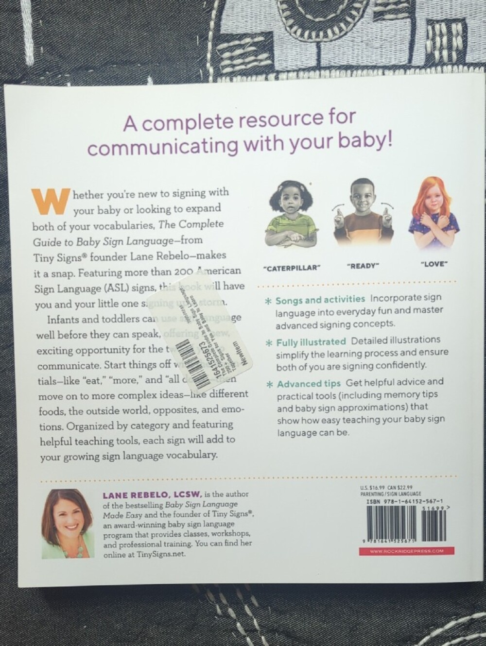 The Complete Guide to Baby Sign Language - Colorful How-To Book - Picture 2 of 4